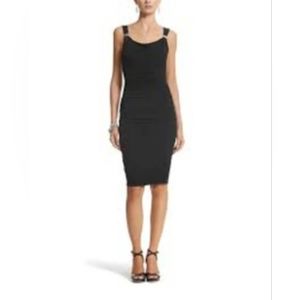 WHBM slimming black dress
